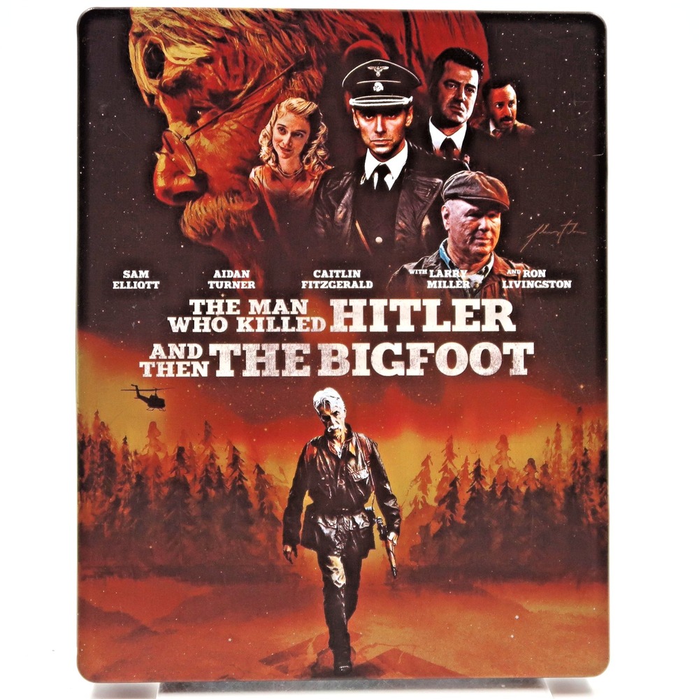 The Man Who Killed Hitler and Then The Bigfoot 4K Sam Elliott Steelbook Blu-Ray